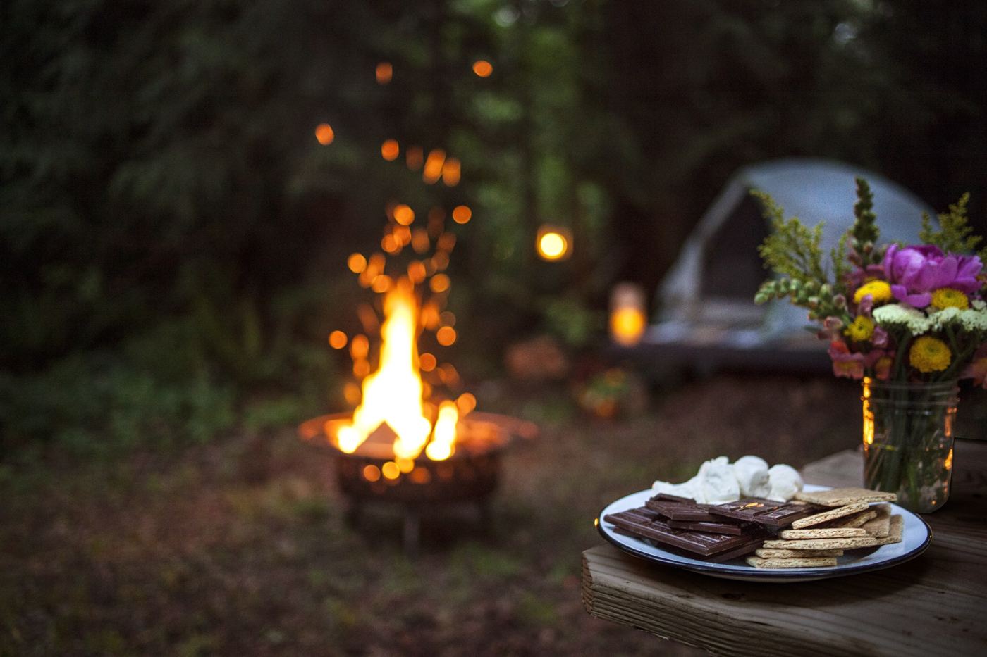 Private fire pit